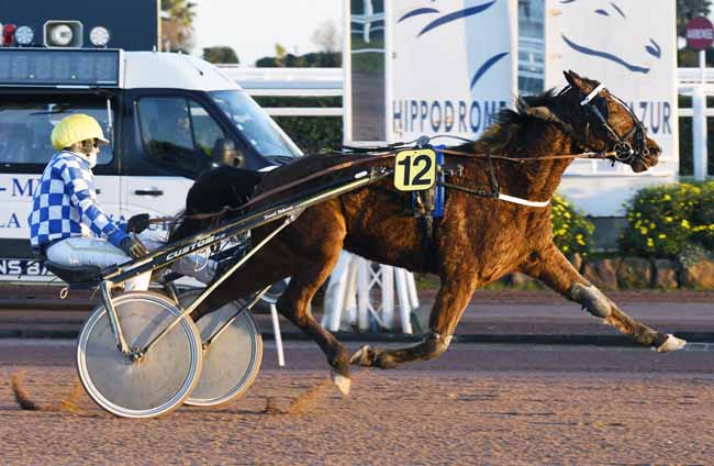 Photo d'arrivée de la course pmu PRIX METEOR II à CAGNES-SUR-MER le Jeudi 9 janvier 2020