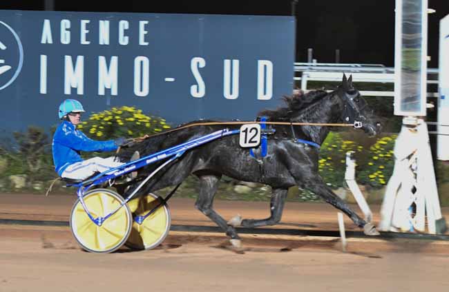 Photo d'arrivée de la course pmu PRIX KAIZER SOZE à CAGNES-SUR-MER le Jeudi 9 janvier 2020
