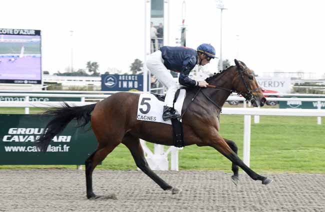 Photo d'arrivée de la course pmu PRIX DE LA PROMENADE DES ANGLAIS à CAGNES-SUR-MER le Mercredi 15 janvier 2020