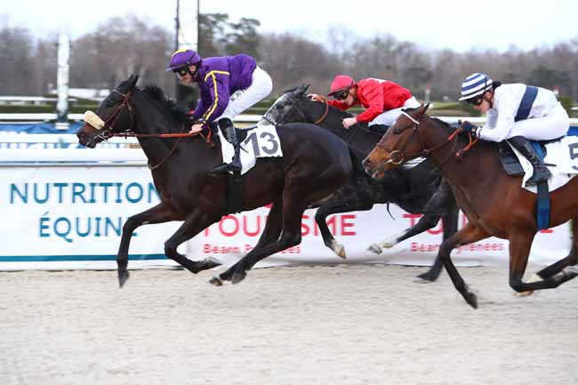 Photo d'arrivée de la course pmu PRIX DE LESCUN à PAU le Vendredi 24 janvier 2020