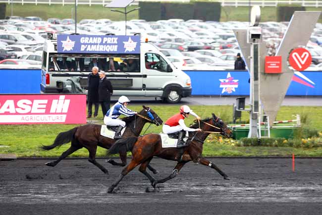 Photo d'arrivée de la course pmu PRIX JACQUES ANDRIEU à PARIS-VINCENNES le Dimanche 26 janvier 2020