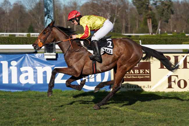Photo d'arrivée de la course pmu PRIX ARTHUR D'ESTE à PAU le Vendredi 31 janvier 2020