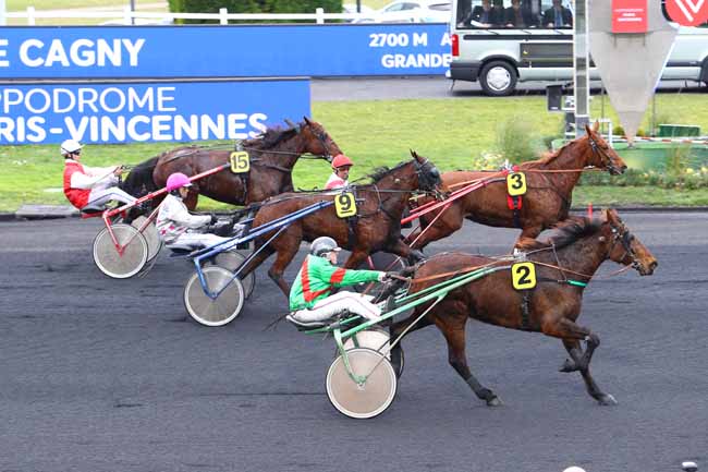 Photo d'arrivée de la course pmu PRIX DE CAGNY à PARIS-VINCENNES le Samedi 1 février 2020