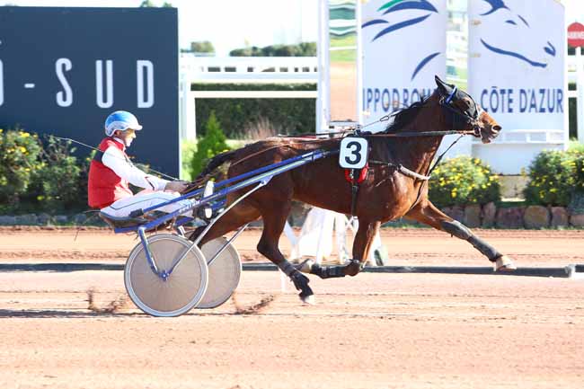 Photo d'arrivée de la course pmu PRIX DE LA BRUYERE à CAGNES-SUR-MER le Mardi 4 février 2020