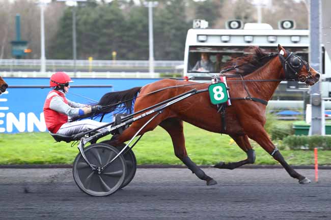 Photo d'arrivée de la course pmu PRIX DE L'ILLE-ET-VILAINE à PARIS-VINCENNES le Mercredi 5 février 2020