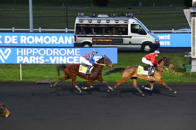 Photo d'arrivée de la course pmu PRIX DE ROMORANTIN à PARIS-VINCENNES le Mardi 11 février 2020