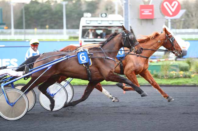 Photo d'arrivée de la course pmu PRIX DE LUNEVILLE à PARIS-VINCENNES le Jeudi 27 février 2020