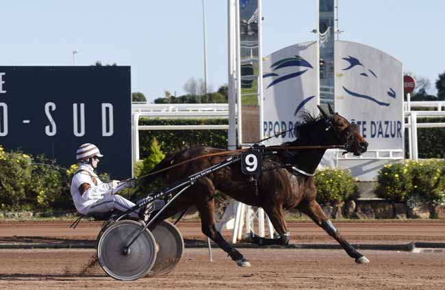 Photo d'arrivée de la course pmu PRIX DE KIRUNA à CAGNES-SUR-MER le Vendredi 28 février 2020