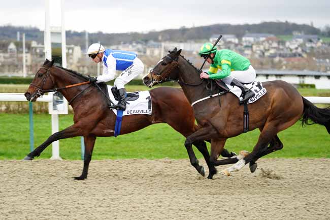 Photo d'arrivée de la course pmu PRIX BERING à DEAUVILLE le Vendredi 28 février 2020