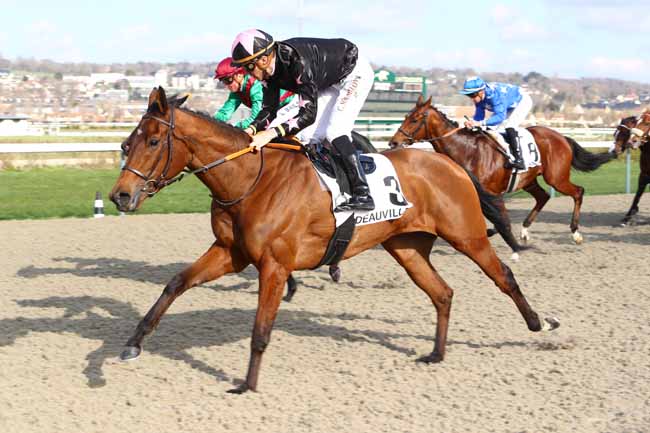 Photo d'arrivée de la course pmu PRIX DE MAGNY-EN-VEXIN à DEAUVILLE le Vendredi 6 mars 2020