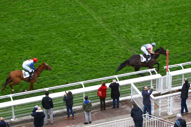 Photo d'arrivée de la course pmu PRIX VENTRILOQUE à AUTEUIL le Samedi 7 mars 2020