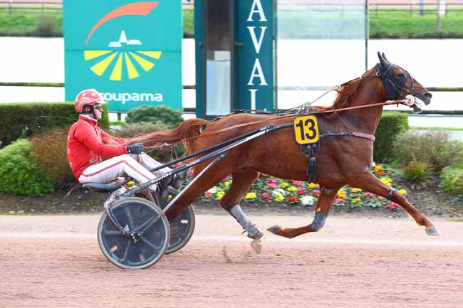 Photo d'arrivée de la course pmu PRIX WWW.LAMAYENNE.FR à LAVAL le Mercredi 11 mars 2020