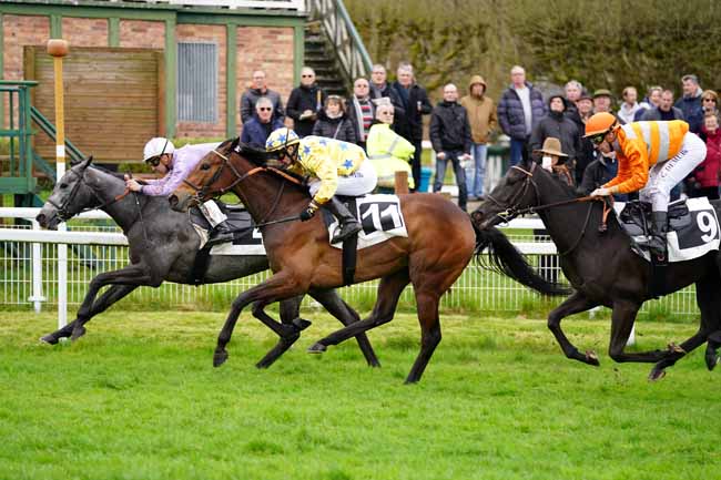 Photo d'arrivée de la course pmu PRIX DES BARNOLETS à FONTAINEBLEAU le Jeudi 12 mars 2020