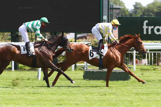 Photo d'arrivée de la course pmu PRIX DE BUC à SAINT-CLOUD le Mardi 12 mai 2020