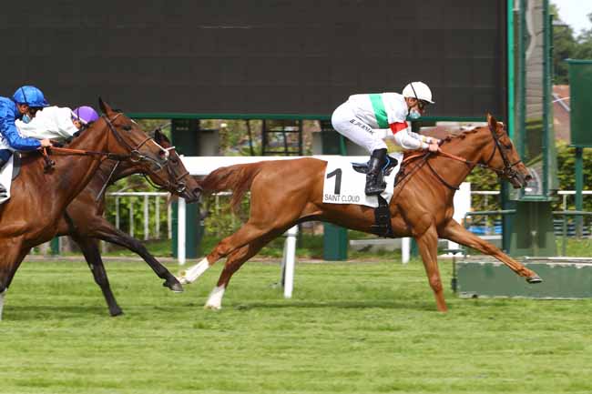 Photo d'arrivée de la course pmu PRIX DURBAN à SAINT-CLOUD le Mardi 12 mai 2020