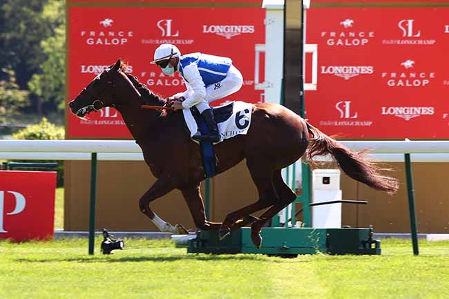 Photo d'arrivée de la course pmu PRIX LA FORCE à LONGCHAMP le Jeudi 14 mai 2020