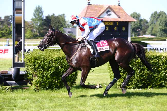 Photo d'arrivée de la course pmu PRIX POT D'OR à CLAIREFONTAINE le Samedi 30 mai 2020