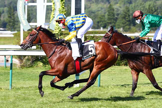 Photo d'arrivée de la course pmu PRIX YOUTH à DIEPPE le Samedi 30 mai 2020