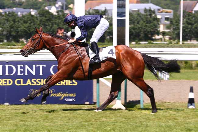 Photo d'arrivée de la course pmu PRIX DE SURESNES à DEAUVILLE le Dimanche 31 mai 2020
