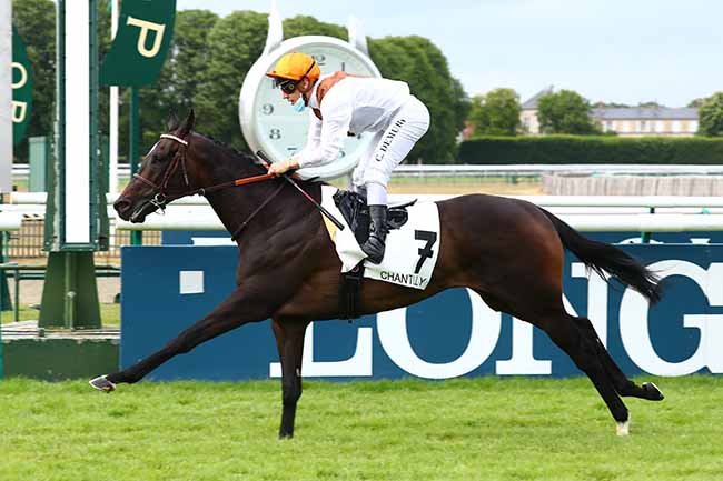Photo d'arrivée de la course pmu PRIX DE LUZARCHES à CHANTILLY le Samedi 27 juin 2020