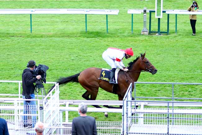 Photo d'arrivée de la course pmu PRIX DE FRANCIERES à COMPIEGNE le Jeudi 16 juillet 2020