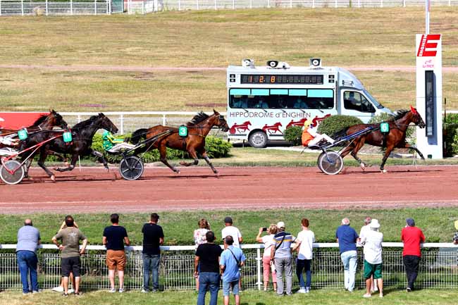 Photo d'arrivée de la course pmu PRIX DU PALAIS BOURBON à ENGHIEN le Samedi 18 juillet 2020