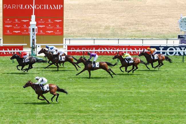 Photo d'arrivée de la course pmu PRIX DES JEUXDIS à LONGCHAMP le Jeudi 23 juillet 2020