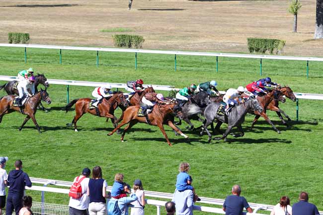 Photo d'arrivée de la course pmu PRIX DE LA PLAINE DU PUTOIS à COMPIEGNE le Lundi 27 juillet 2020