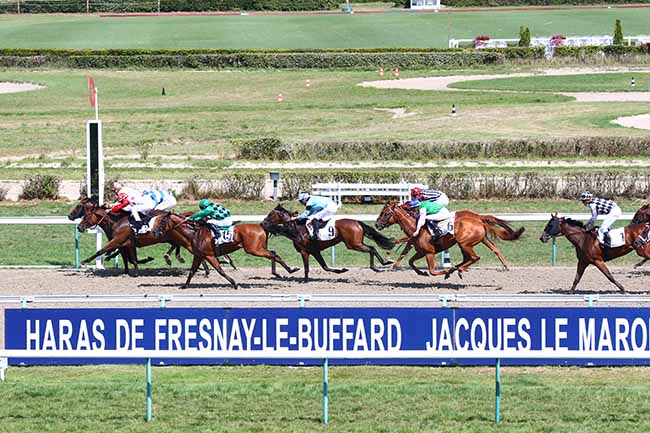 Photo d'arrivée de la course pmu PRIX DE MAMERS à DEAUVILLE le Dimanche 16 août 2020