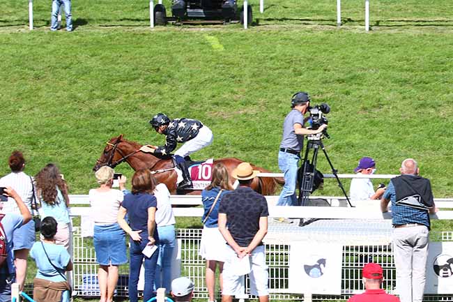 Photo d'arrivée de la course pmu PRIX DES CLEMATITES à CLAIREFONTAINE le Vendredi 21 août 2020