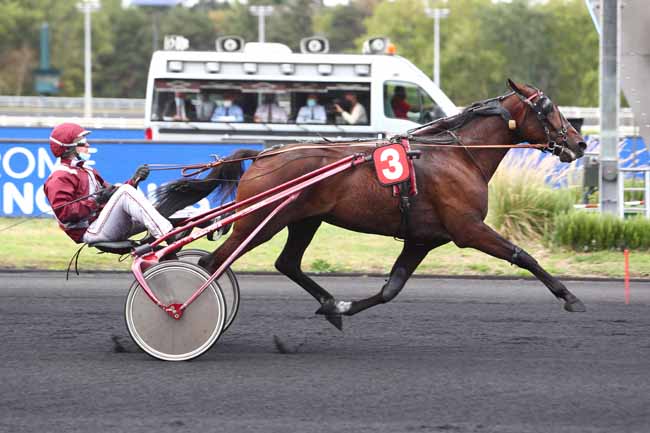 Photo d'arrivée de la course pmu PRIX DE DIJON à PARIS-VINCENNES le Lundi 24 août 2020
