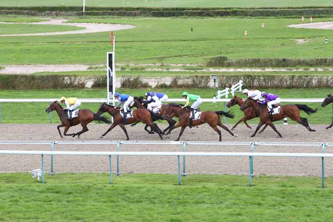 Photo d'arrivée de la course pmu PRIX DE SAINT-LAURENT-SUR-MER à DEAUVILLE le Samedi 29 août 2020