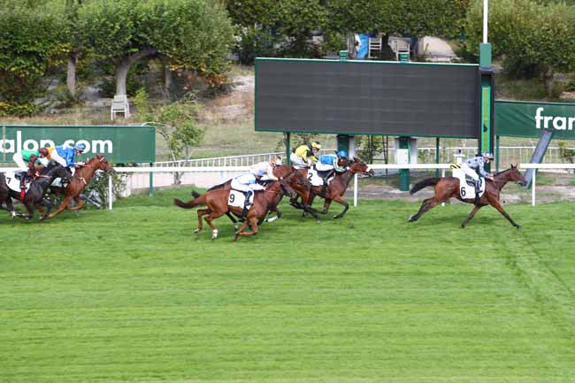 Photo d'arrivée de la course pmu PRIX D'ORGEVAL à SAINT-CLOUD le Lundi 31 août 2020