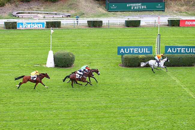 Photo d'arrivée de la course pmu PRIX RECRUIT II à AUTEUIL le Mardi 1 septembre 2020