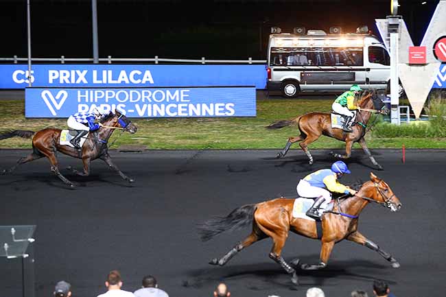 Photo d'arrivée de la course pmu PRIX LILACA à PARIS-VINCENNES le Mardi 8 septembre 2020