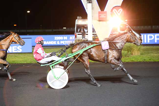 Photo d'arrivée de la course pmu PRIX GALATHEA à PARIS-VINCENNES le Vendredi 11 septembre 2020