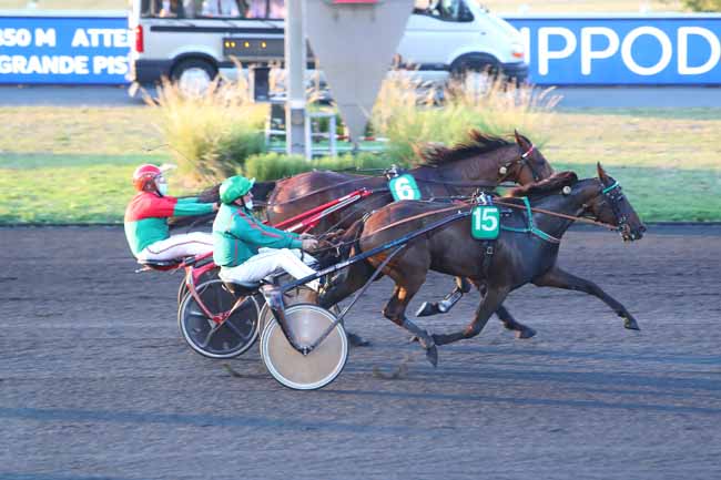 Photo d'arrivée de la course pmu PRIX SAGITTA à PARIS-VINCENNES le Mardi 15 septembre 2020
