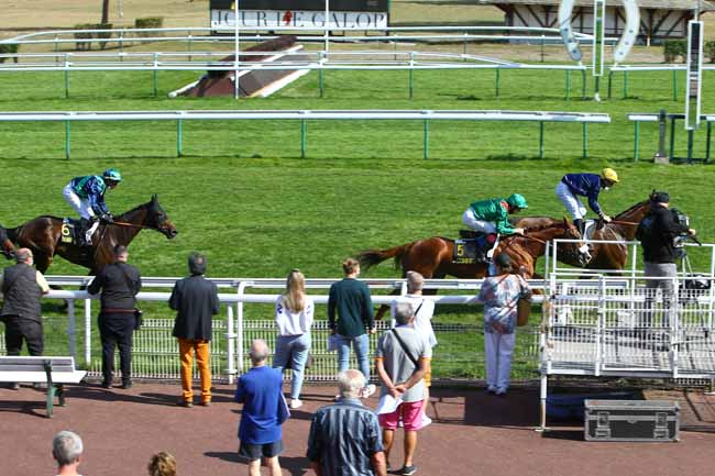 Photo d'arrivée de la course pmu PRIX DE LONGUEIL ANNEL à COMPIEGNE le Jeudi 17 septembre 2020