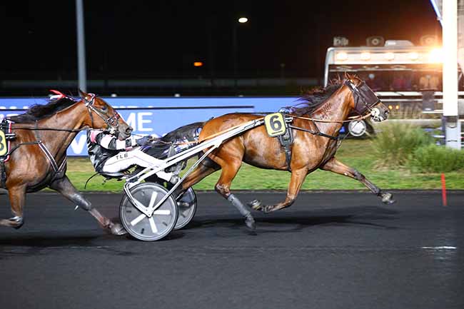 Photo d'arrivée de la course pmu PRIX LACADEIRA à PARIS-VINCENNES le Vendredi 18 septembre 2020