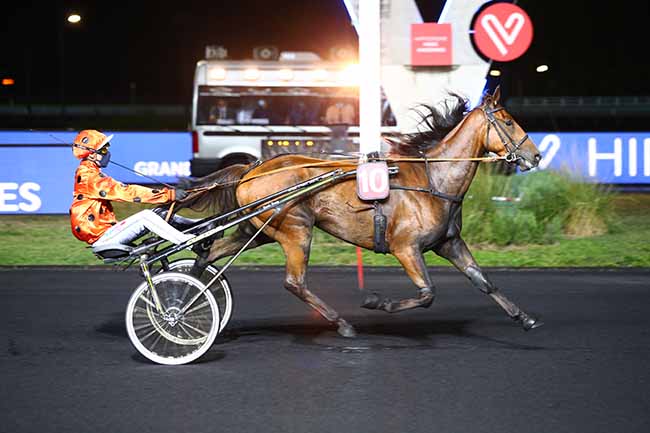 Photo d'arrivée de la course pmu PRIX EUCHARIS à PARIS-VINCENNES le Vendredi 18 septembre 2020