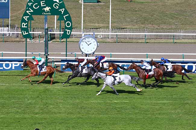 Photo d'arrivée de la course pmu PRIX DE CHAUMONT à CHANTILLY le Vendredi 18 septembre 2020
