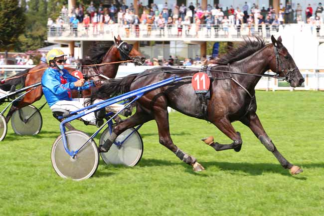 Photo d'arrivée de la course pmu PRIX UNE DE MAI à CRAON le Lundi 21 septembre 2020