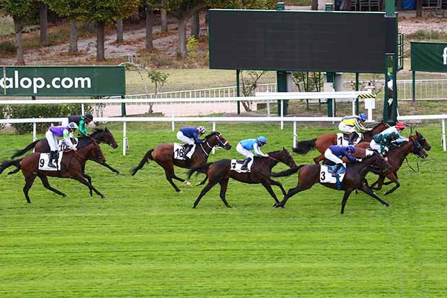 Photo d'arrivée de la course pmu PRIX DE L'AVENUE MARENGO à SAINT-CLOUD le Mercredi 23 septembre 2020