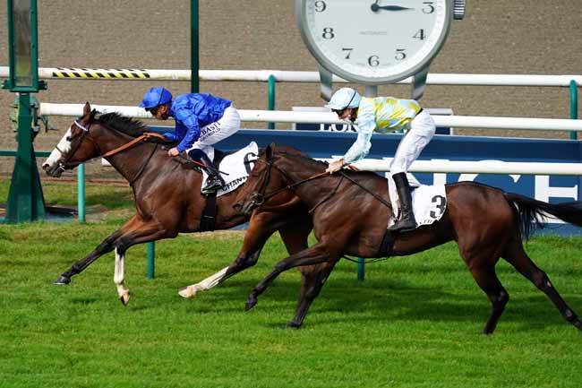 Photo d'arrivée de la course pmu PRIX DE LAIGNEVILLE à CHANTILLY le Vendredi 25 septembre 2020
