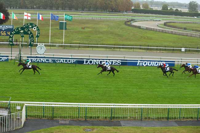Photo d'arrivée de la course pmu PRIX DE CONDE à CHANTILLY le Lundi 28 septembre 2020