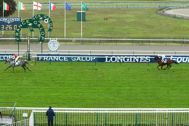 Photo d'arrivée de la course pmu PRIX DE PONTPOINT à CHANTILLY le Lundi 28 septembre 2020