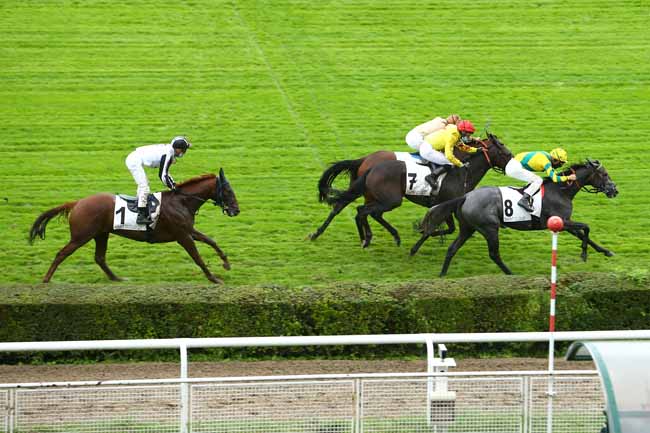 Photo d'arrivée de la course pmu PRIX THEBAIS à SAINT-CLOUD le Vendredi 2 octobre 2020