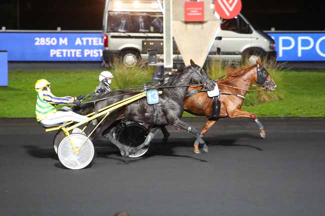 Photo d'arrivée de la course pmu PRIX BETELGEUSE à PARIS-VINCENNES le Mardi 6 octobre 2020