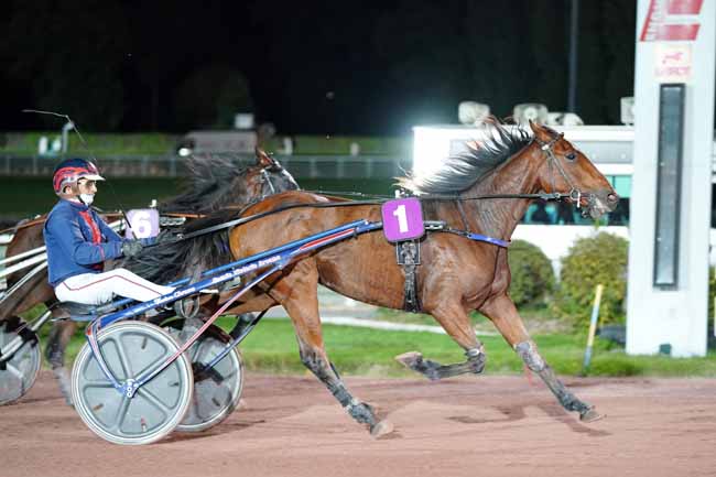 Photo d'arrivée de la course pmu PRIX DU BAS-RHIN à ENGHIEN le Mercredi 21 octobre 2020