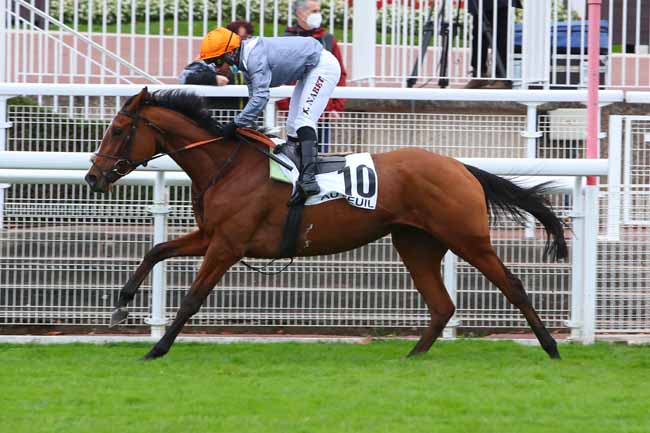 Photo d'arrivée de la course pmu PRIX PRE CATELAN à AUTEUIL le Mercredi 28 octobre 2020